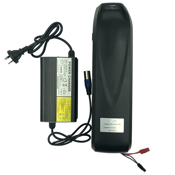 Lithium ion battery 48V 17.5Ah in hailong case for electric bicycle scooter