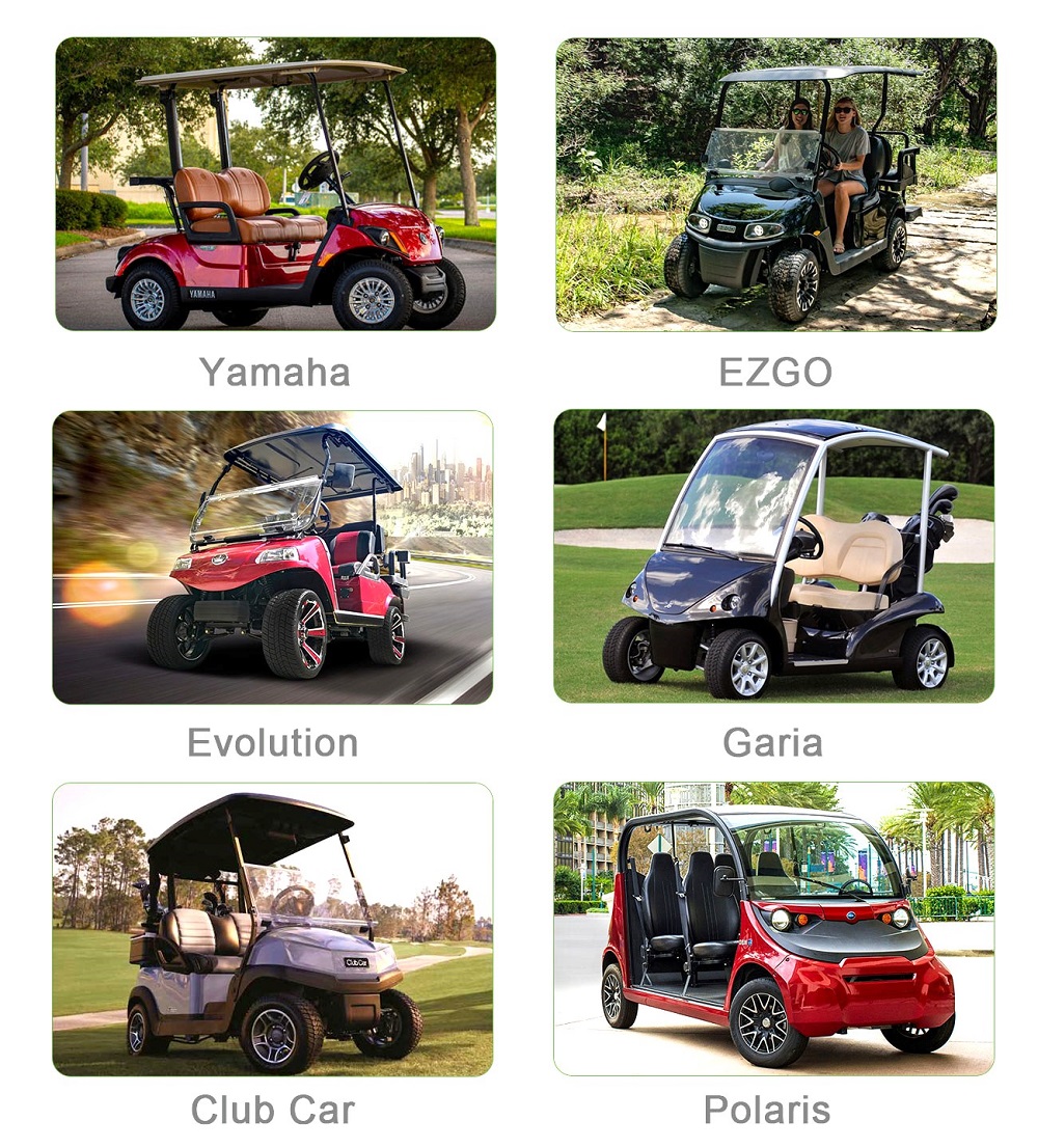 HiPOWER Golf Cart Battery Suitable Brands
