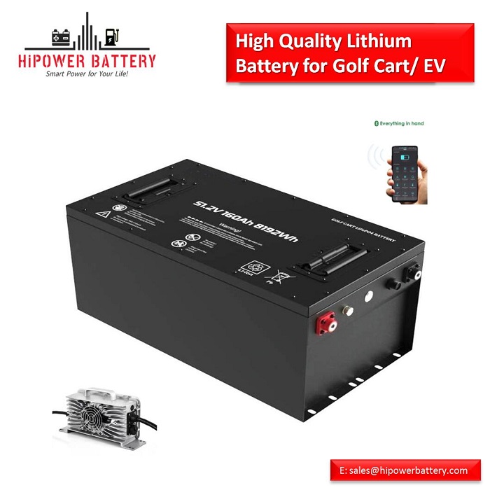 High Quality Lithium Golf Cart Battery LiFePO4 48V 160Ah with Charger 6 Years Warranty