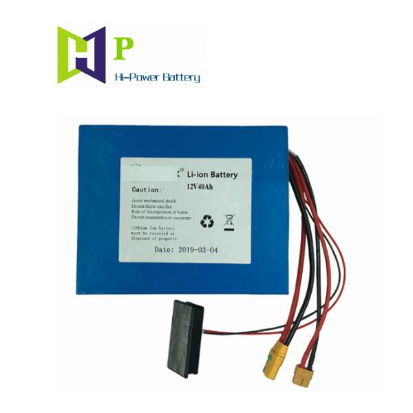 Li-ion battery 12V 40Ah with indicator for Car Inverter