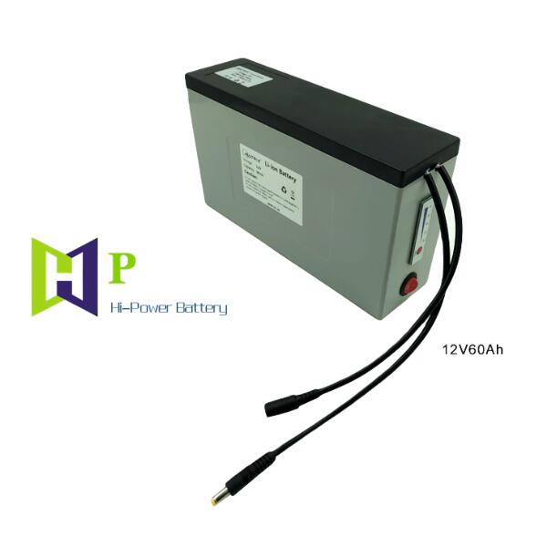 Li-ion battery 12V 60Ah with indicator for energy system
