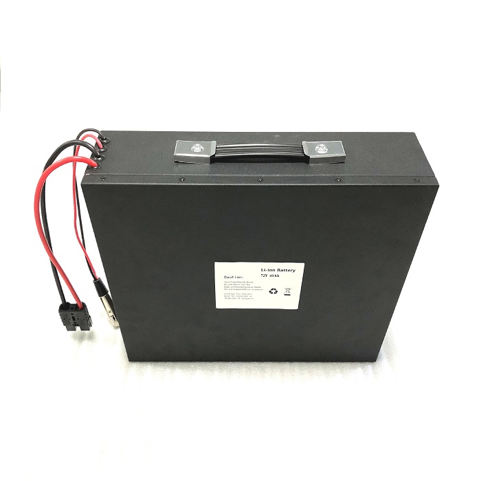Lithium battery 72V 40Ah for electric scooter motorcycle motorbike