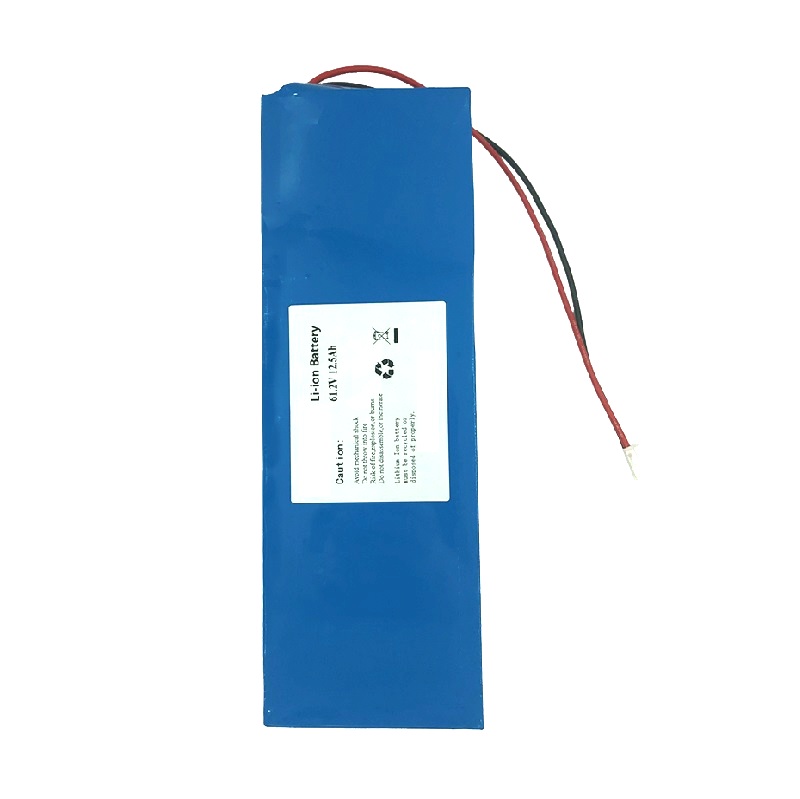 Li-ion battery 60V 12.5Ah for electric skateboard hover board scooter bicycle