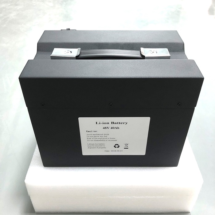 Lithium ion battery 48V 40Ah for electric scooter motorbike e-mobility
