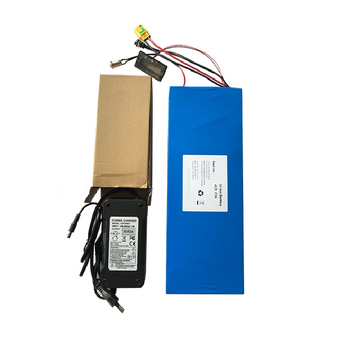 Electric skateboard battery 44V 15Ah with Indicator