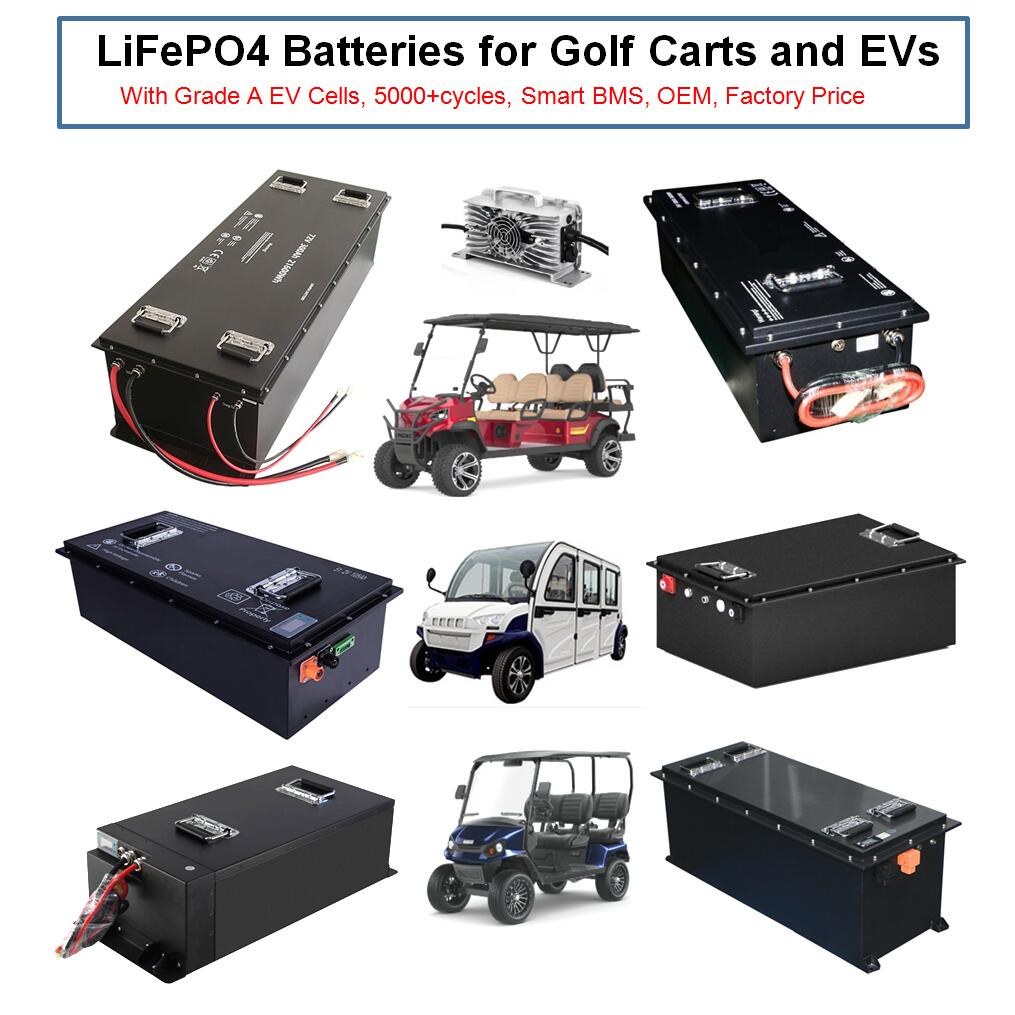 LiFePO4 Battery for Golf Cart and EV