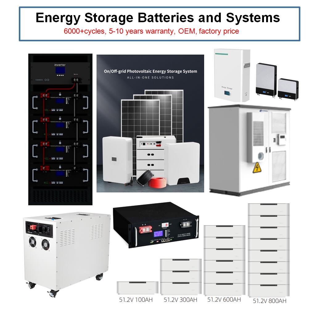 LiFePO4 Battery for Solar Energy Storage 