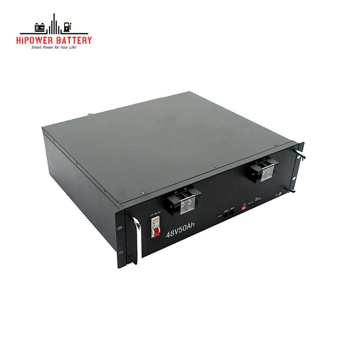 19 inch Rack-Mounted LiFePO4 Battery 24V 100Ah 