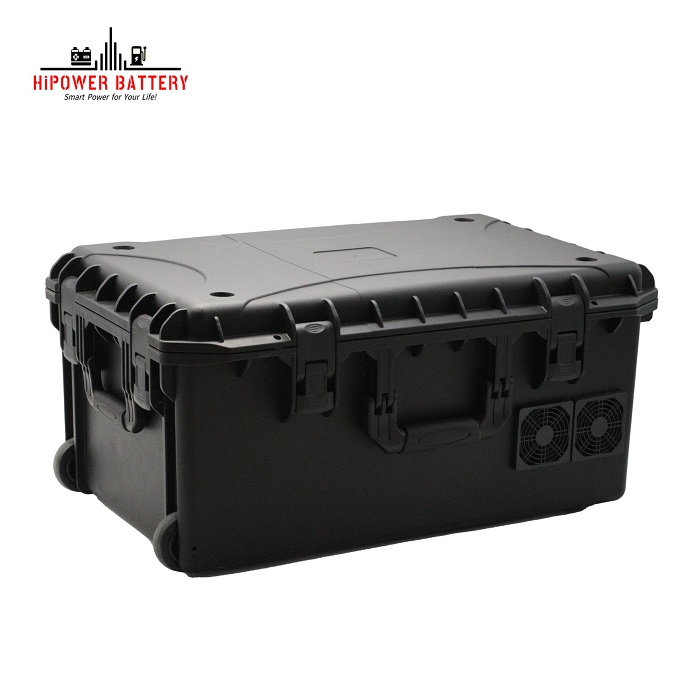 Luggage Case Type All-In-One Power Station LiFePO4 12V 24V 48V 100Ah 150Ah 200Ah 300Ah 400Ah with Inverter and MPPT Controller Built-in