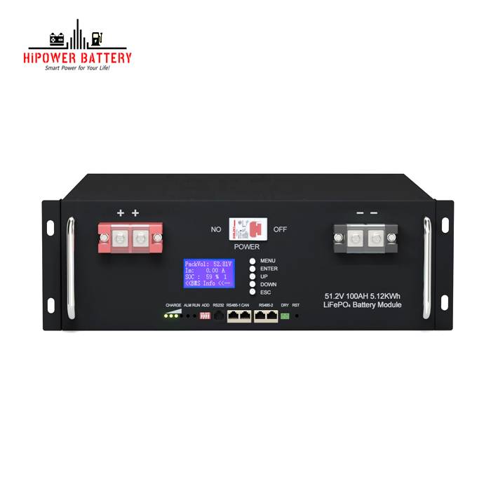 Rack mounted battery 48V 100Ah