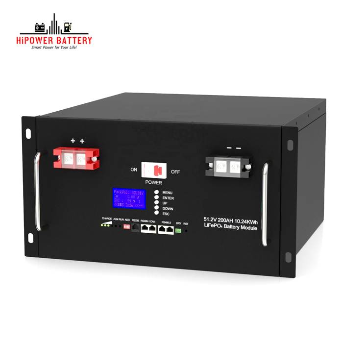 Rack mounted battery 48V 200Ah
